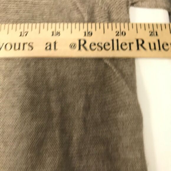 Maya Negri Sweater Womens Medium Tan Wool Blend Long Sleeve Made In Italy - Picture 8 of 9